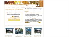 Desktop Screenshot of lastminute-ferienwohnungen.de